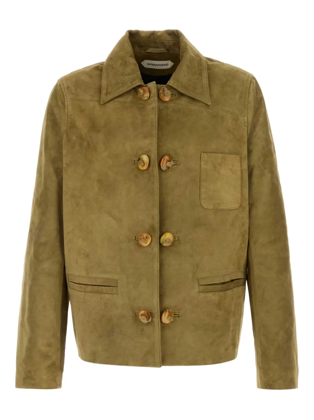 Namacheko  Osterly suede jacket | Green | Image 1