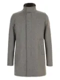 Herno patch-pocket coat - Grey