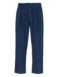 A.P.C. pleat-detailed cotton jeans - Blue