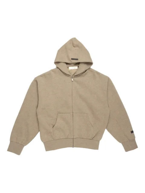 FEAR OF GOD ESSENTIALS fleece zip-up hoodie