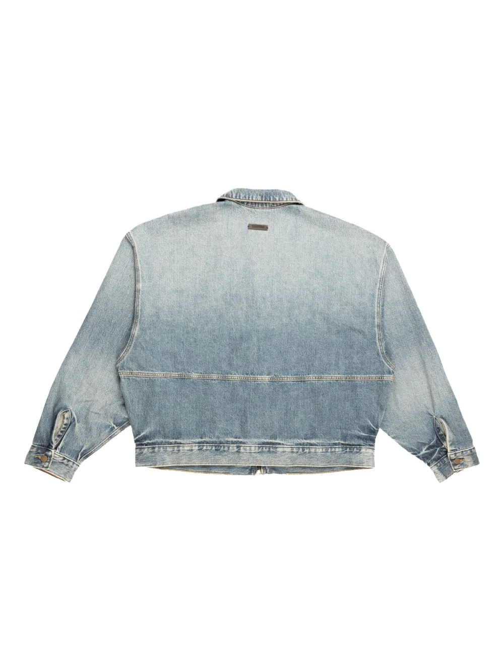 FEAR OF GOD ESSENTIALS zip-front denim jacket | Denim Jackets | Image 2
