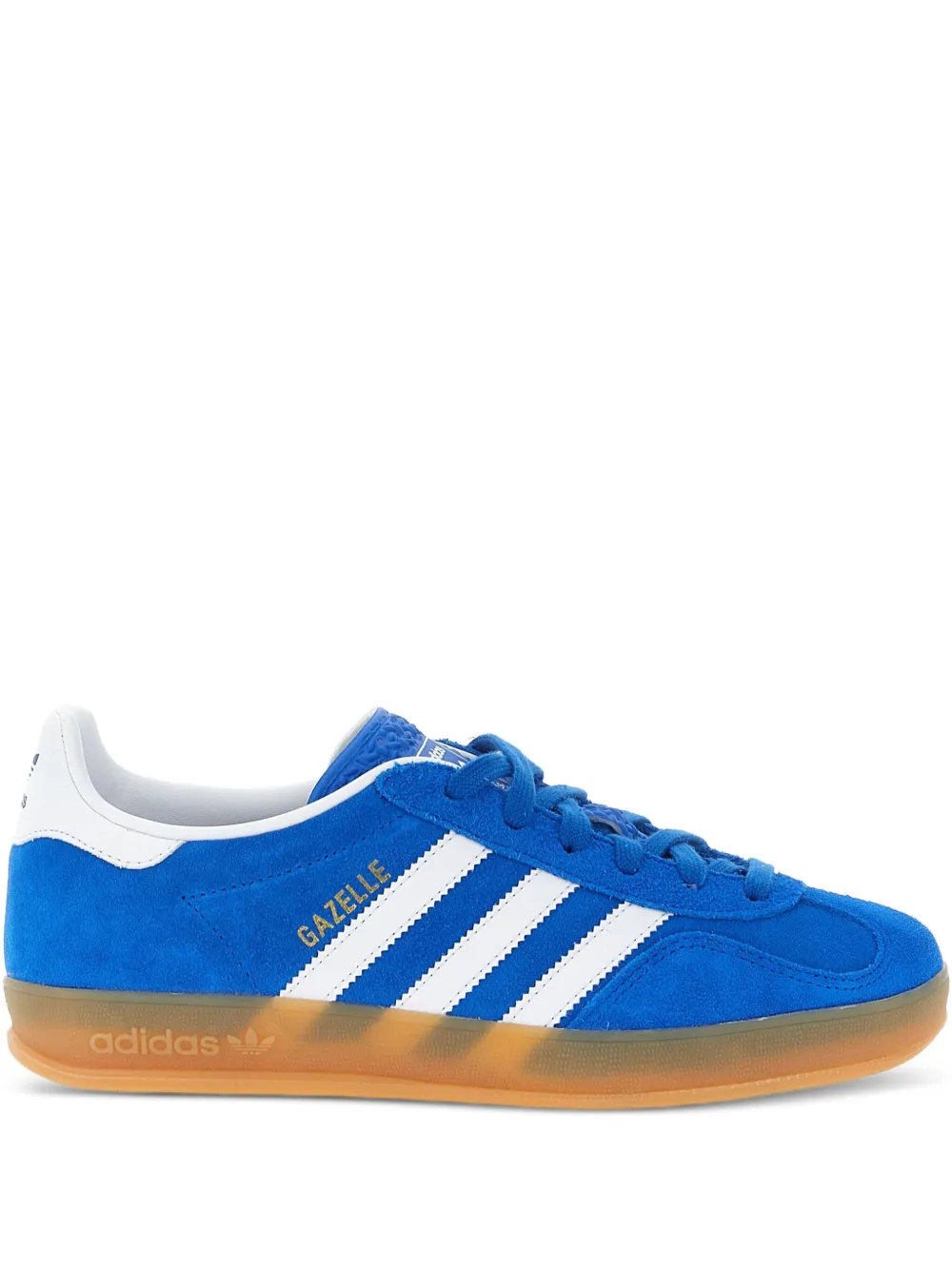 Adidas suede leather trainers Blue