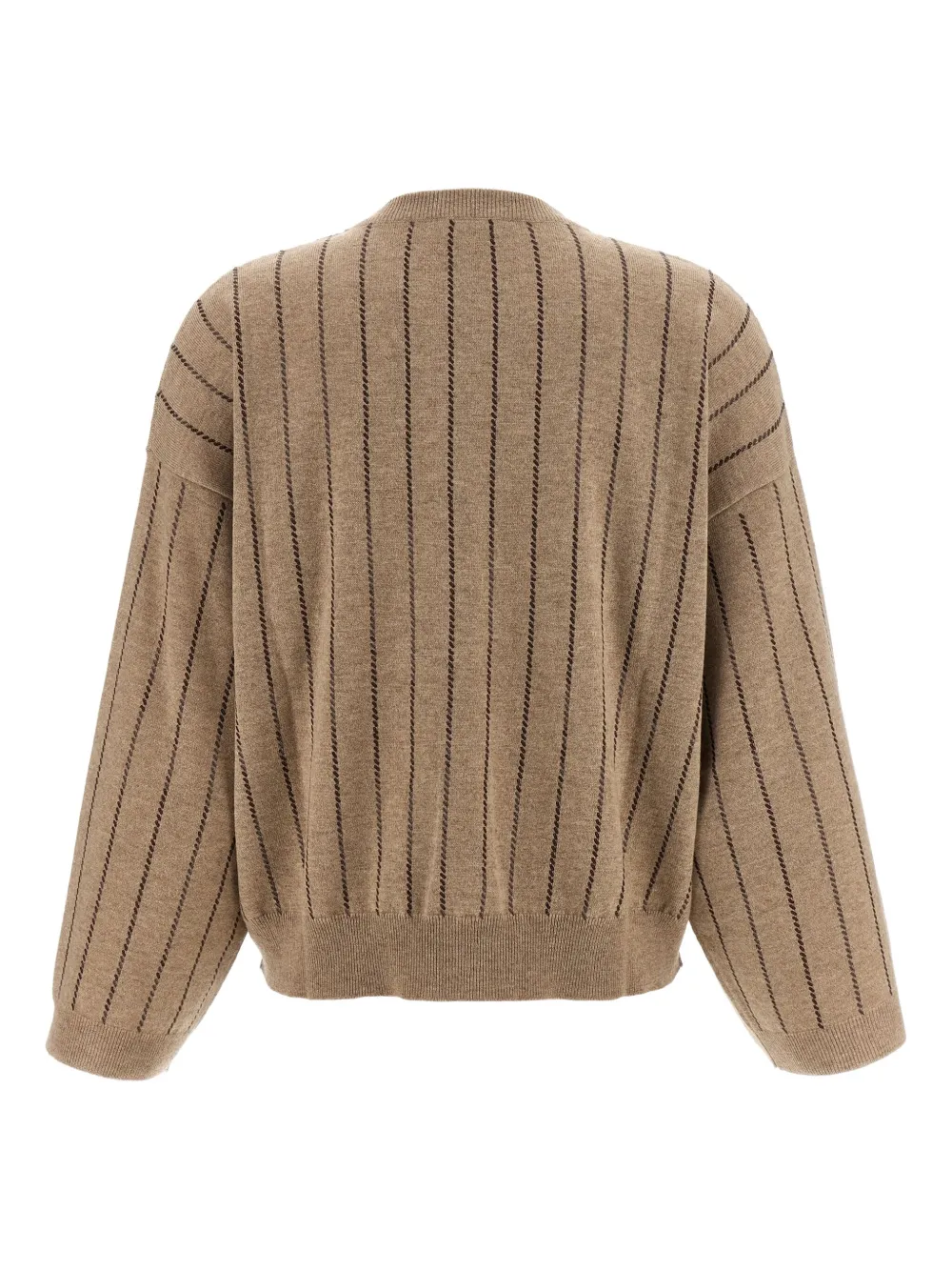 Brunello Cucinelli striped cashmere sweater | Knitted Sweaters | Image 2
