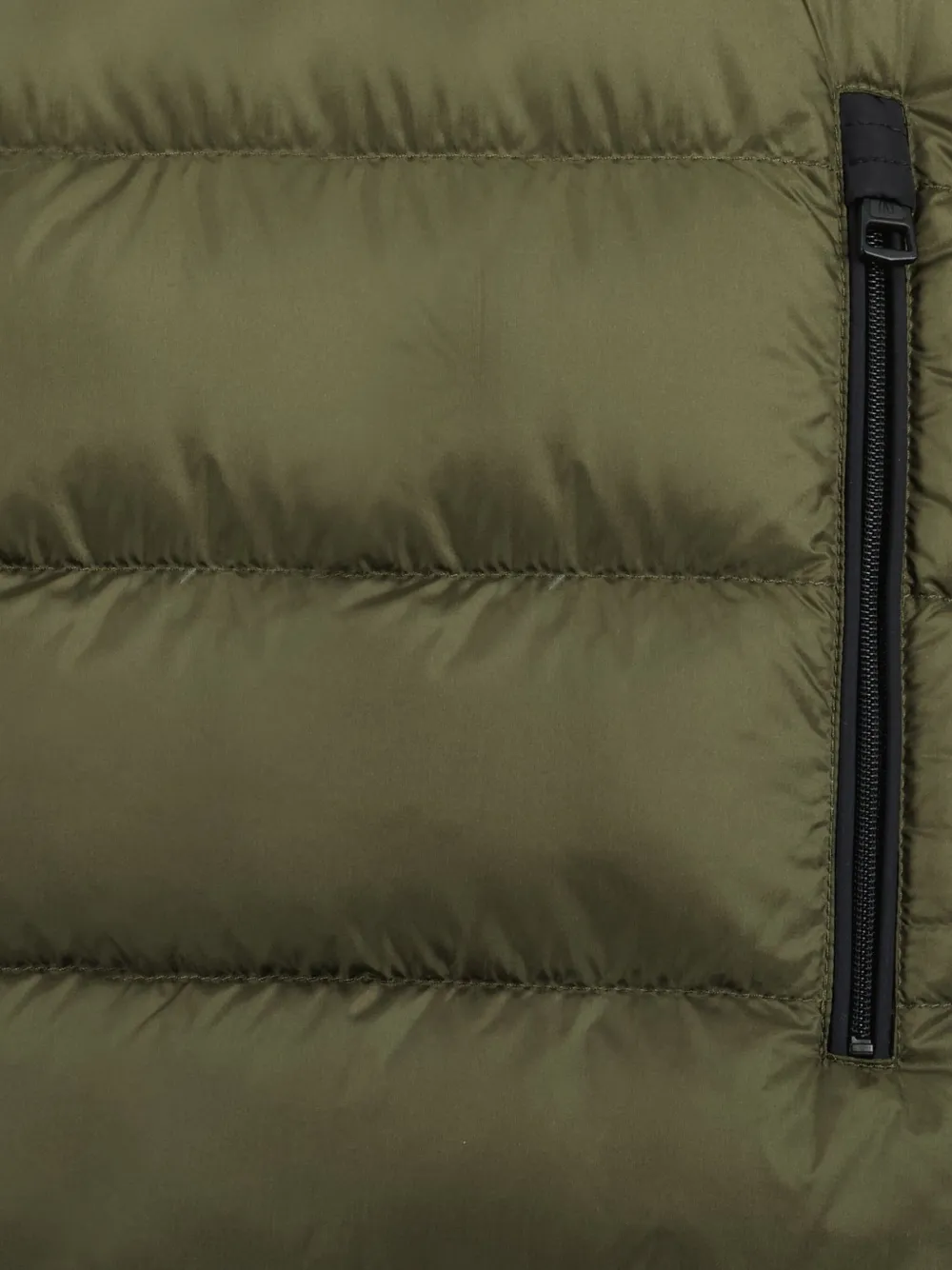 Moncler Epine jas met drukknoopsluiting Zwart