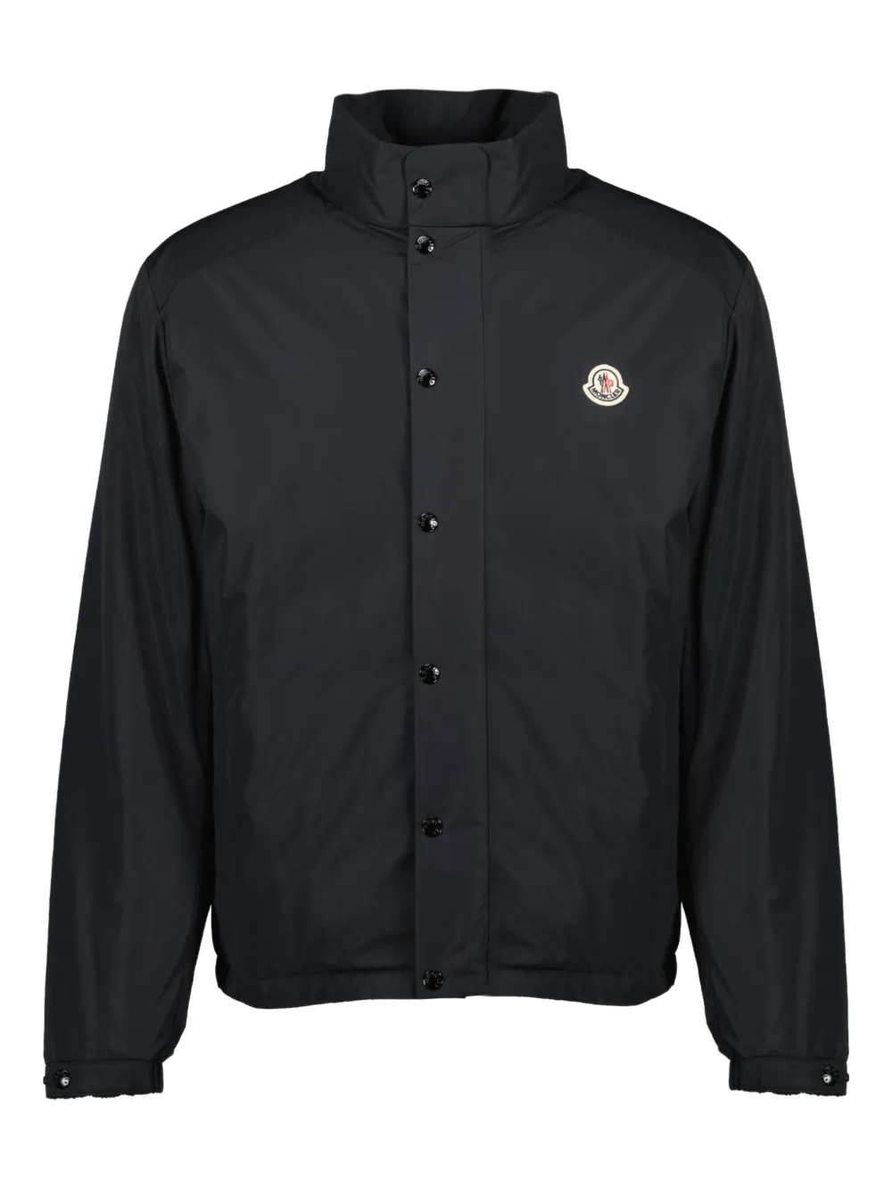Moncler Epine jas met drukknoopsluiting Zwart