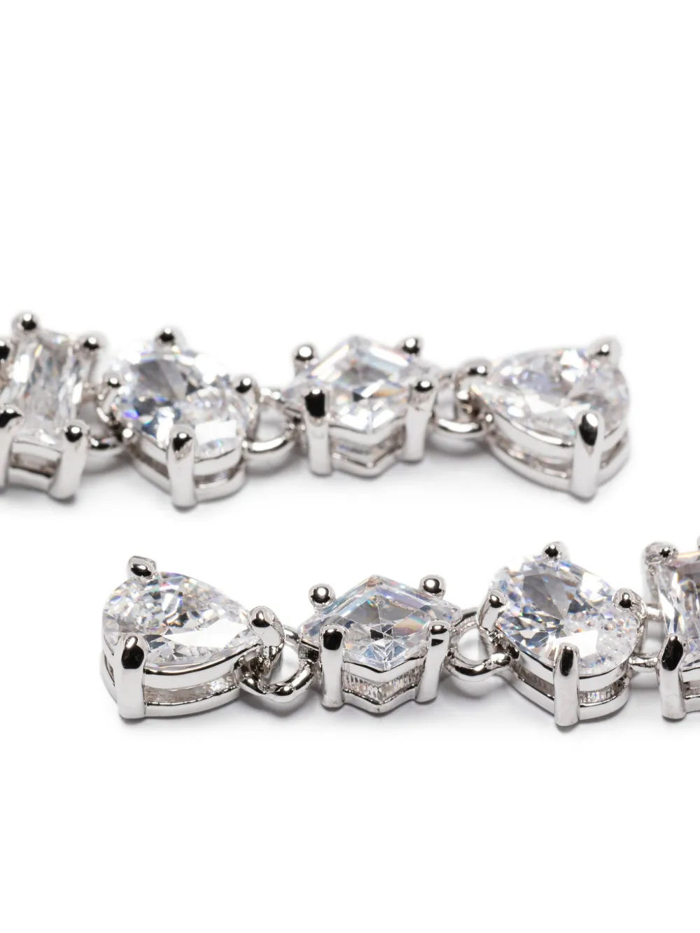  Maje Crystal-embellished Earrings - Silver 