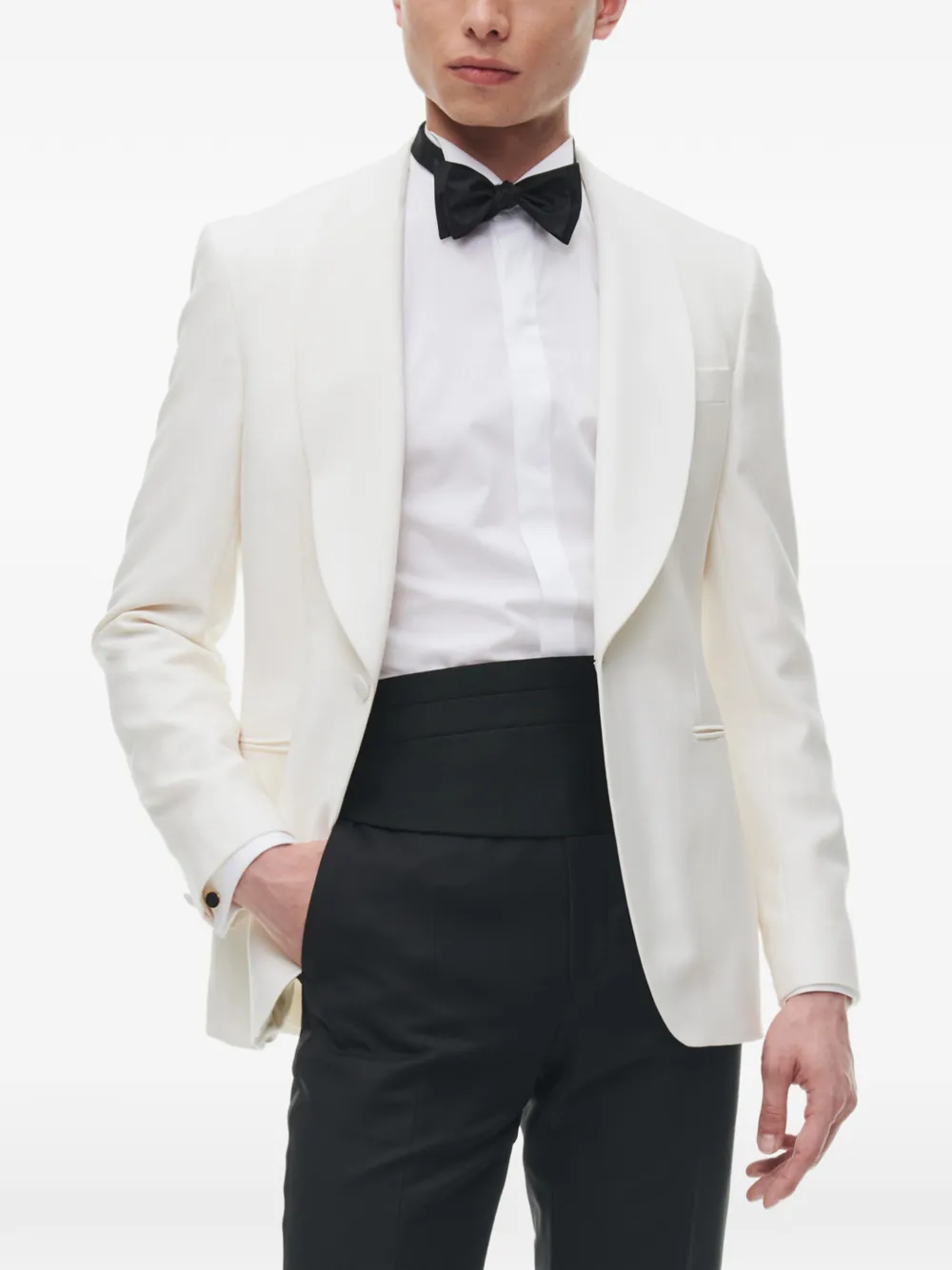 FURSAC shawl-collar single-breasted suit jacket | Sacos | Image 2