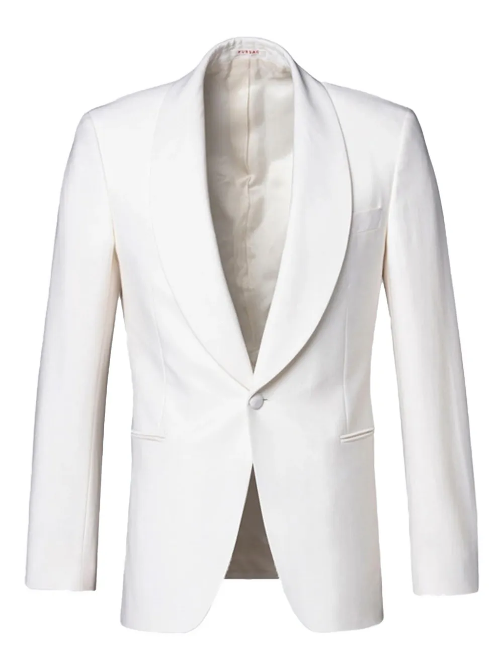 FURSAC shawl-collar single-breasted suit jacket | blanco | Image 1