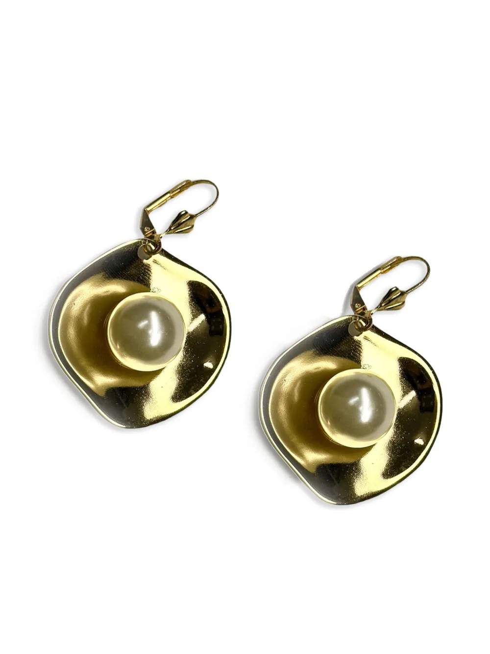 SERPUI Oorbellen met schelpen parel - Goud
