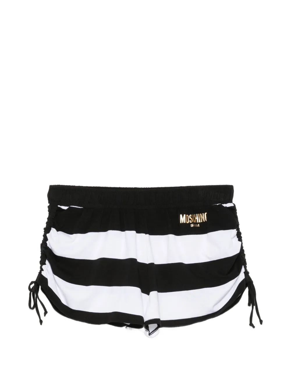 Moschino Gestreepte shorts Zwart
