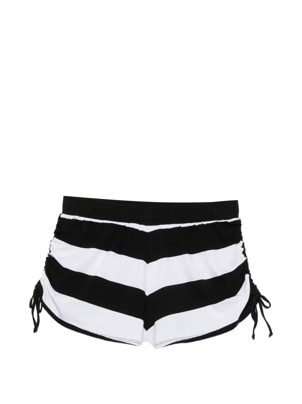 Moschino Gestreepte shorts Zwart