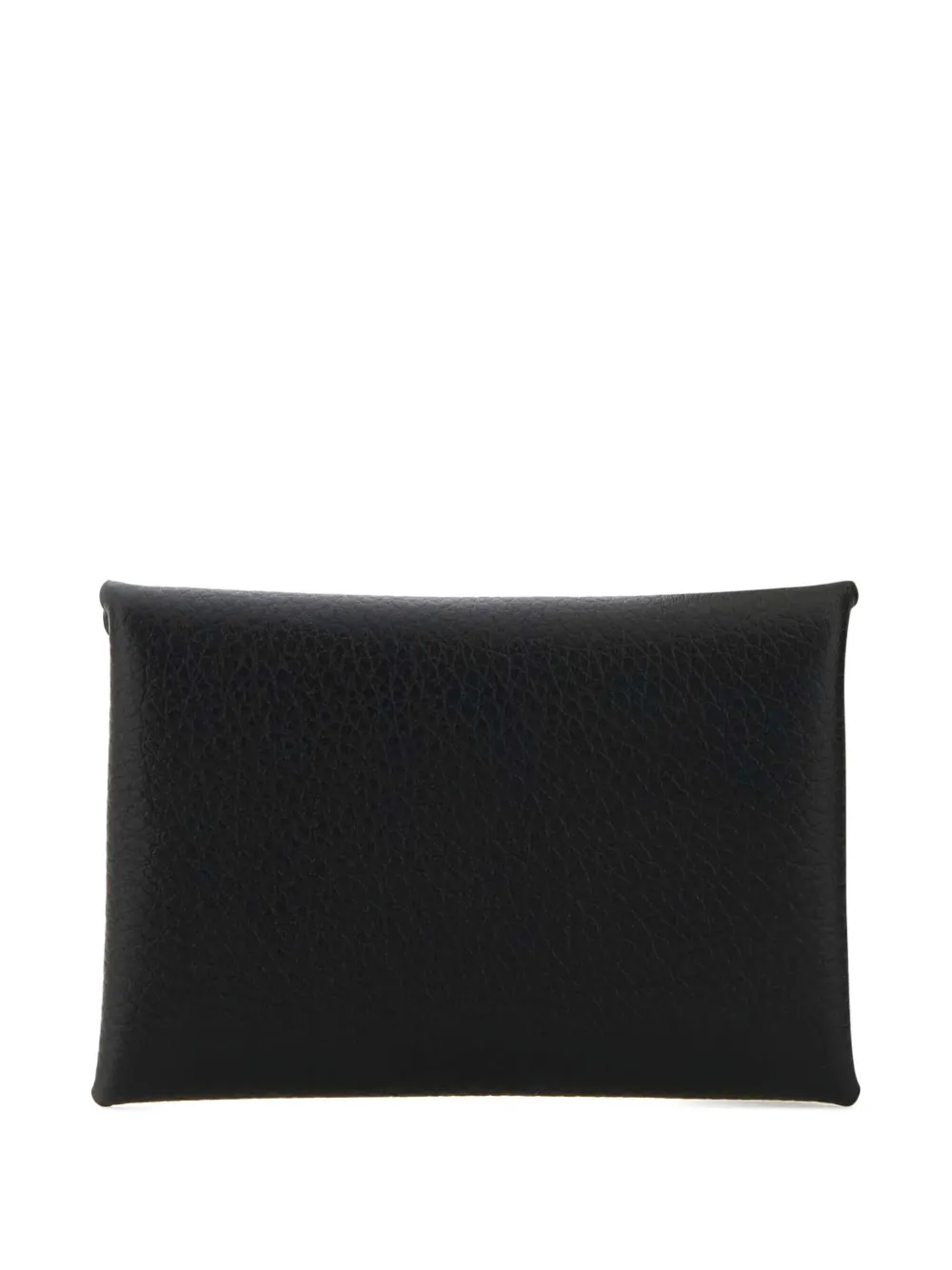 Jil Sander folded leather coin purse Zwart