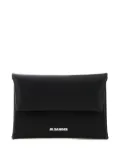 Jil Sander folded leather coin purse - Black