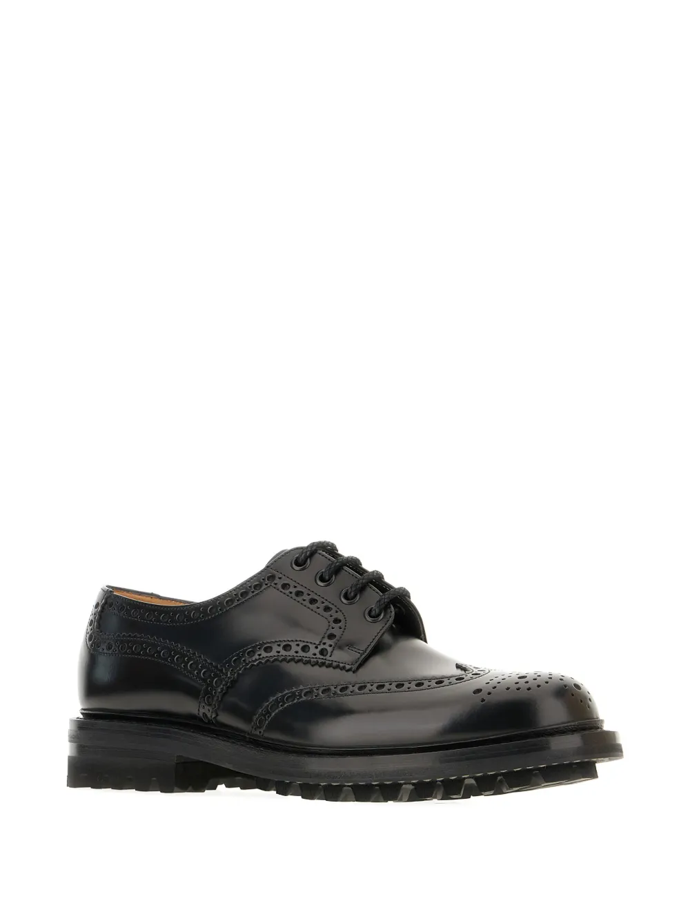 Church's brogue wingtip Derby shoes Black