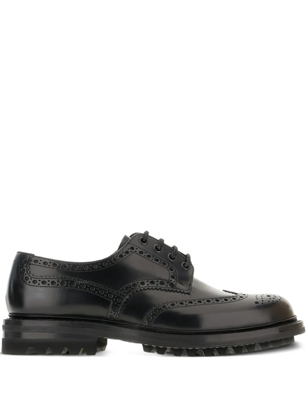 Church's brogue wingtip Derby shoes Black