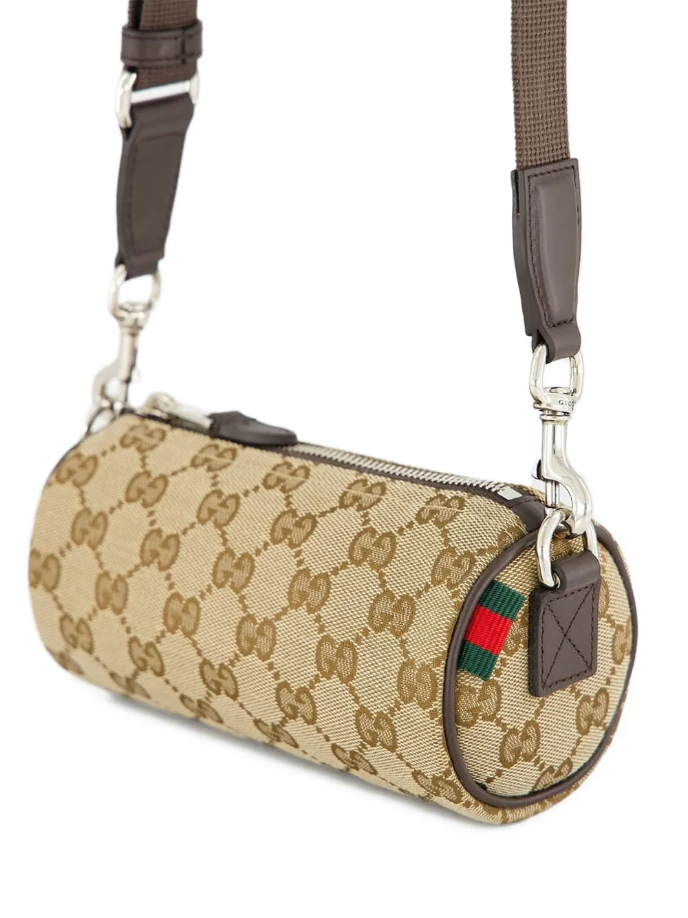 Gucci GG-canvas mini-crossbodytas Bruin