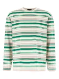 We11done striped long-sleeve T-shirt - Neutrals