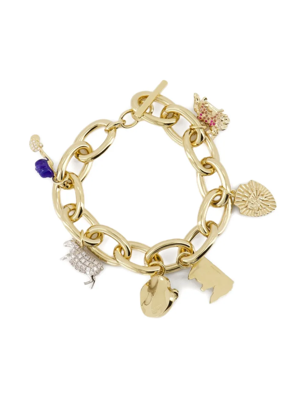 Burberry Armband met bedel - Goud