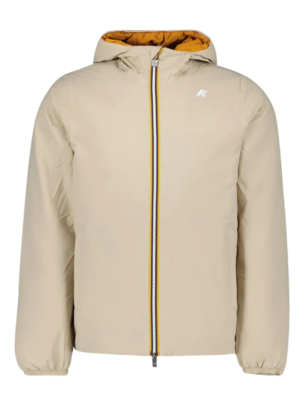K-Way Gewatteerd jack Beige