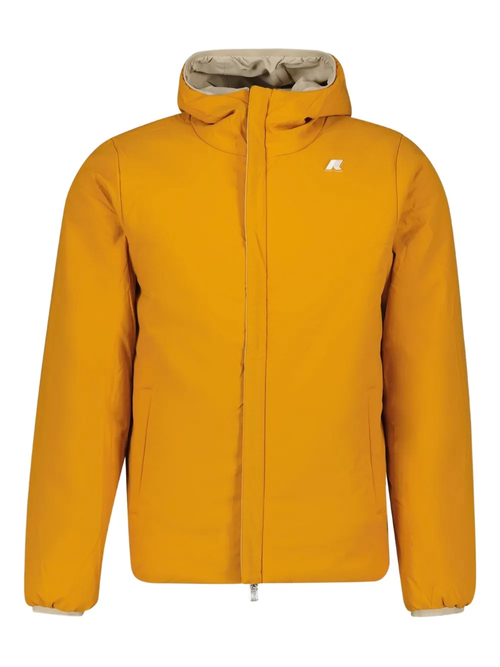 K-Way Gewatteerd jack Beige