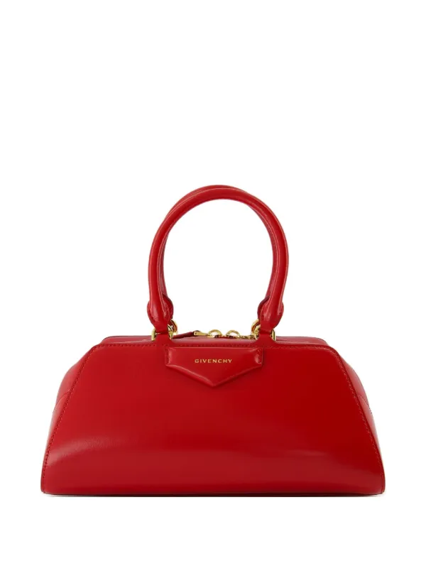 Givenchy Small Antigona East-west Bag in Box Leather in Red