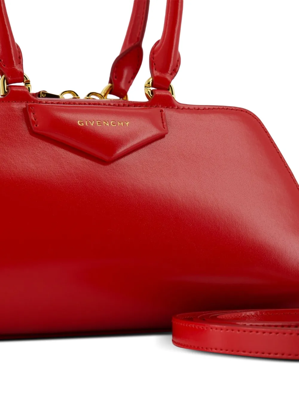 Givenchy Antigona East-West mini-shopper Rood