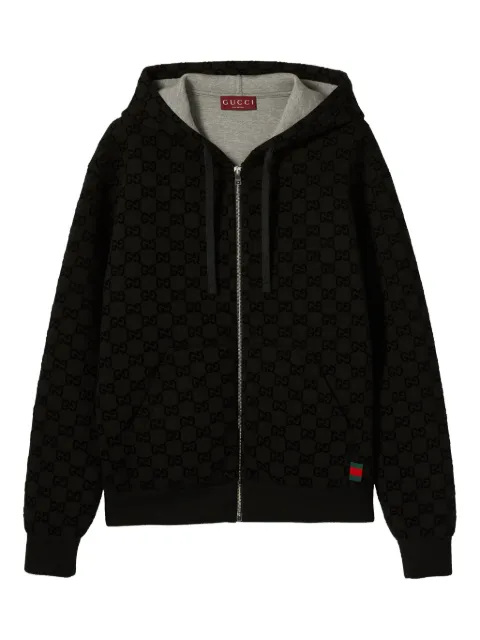 Gucci GG Supreme Canvas zip-up hoodie