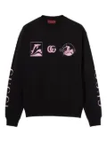 Gucci printed crew-neck sweatshirt - Black