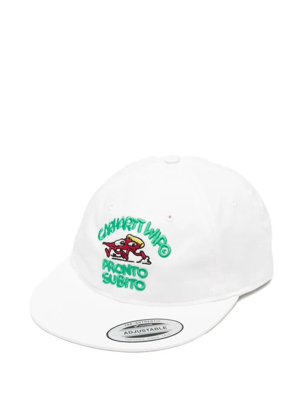 Carhartt WIP embroidered-detail baseball cap Wit