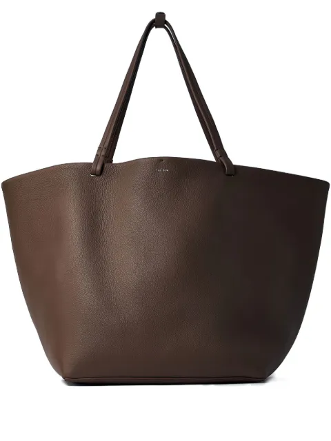 The Row pebble-grain leather tote bag