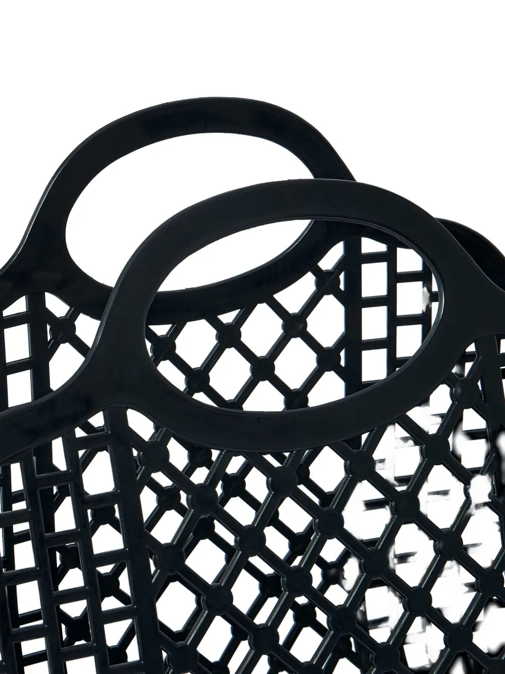 Chloé Cage logo-detail tote bag Zwart