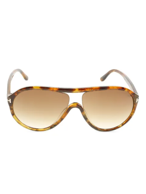 TOM FORD Edison tortoiseshell sunglasses