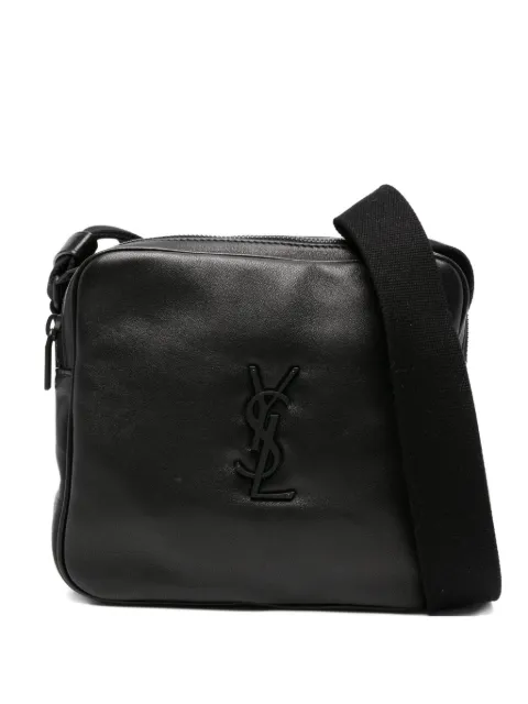 Saint Laurent logo-plaque shoulder bag