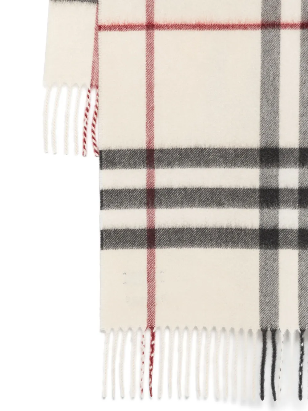 Burberry Geruite sjaal Beige