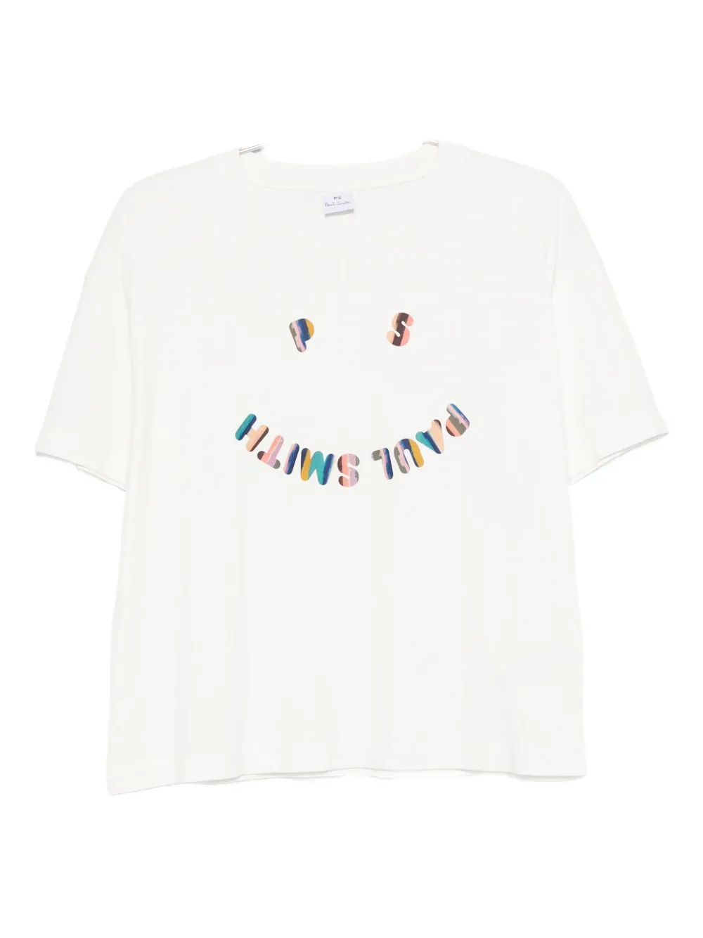 PS Paul Smith smiley-face T-shirt - Bianco
