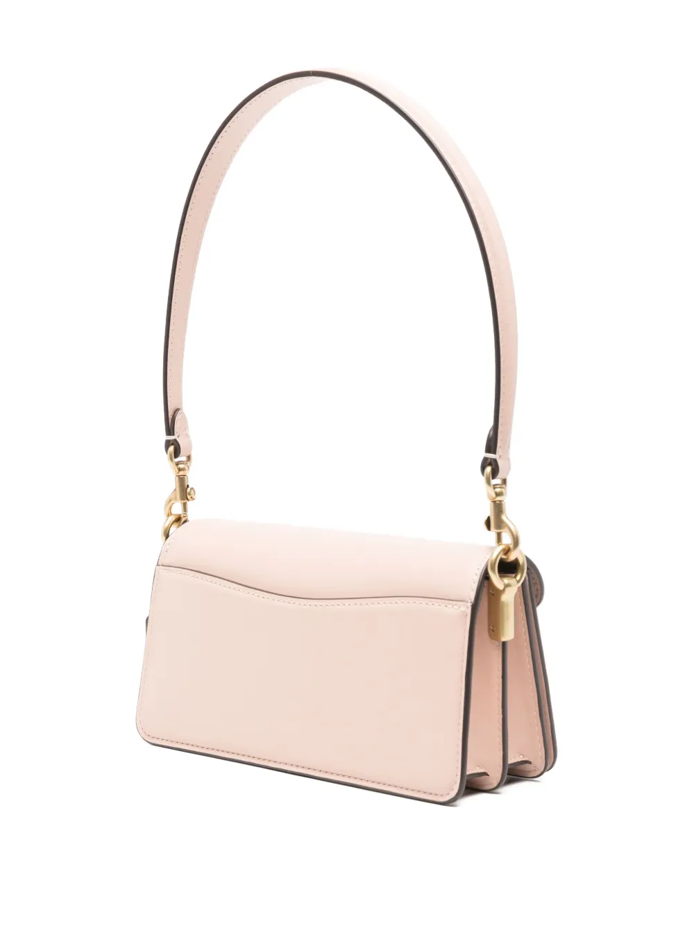 Coach Tabi leren schoudertas Beige