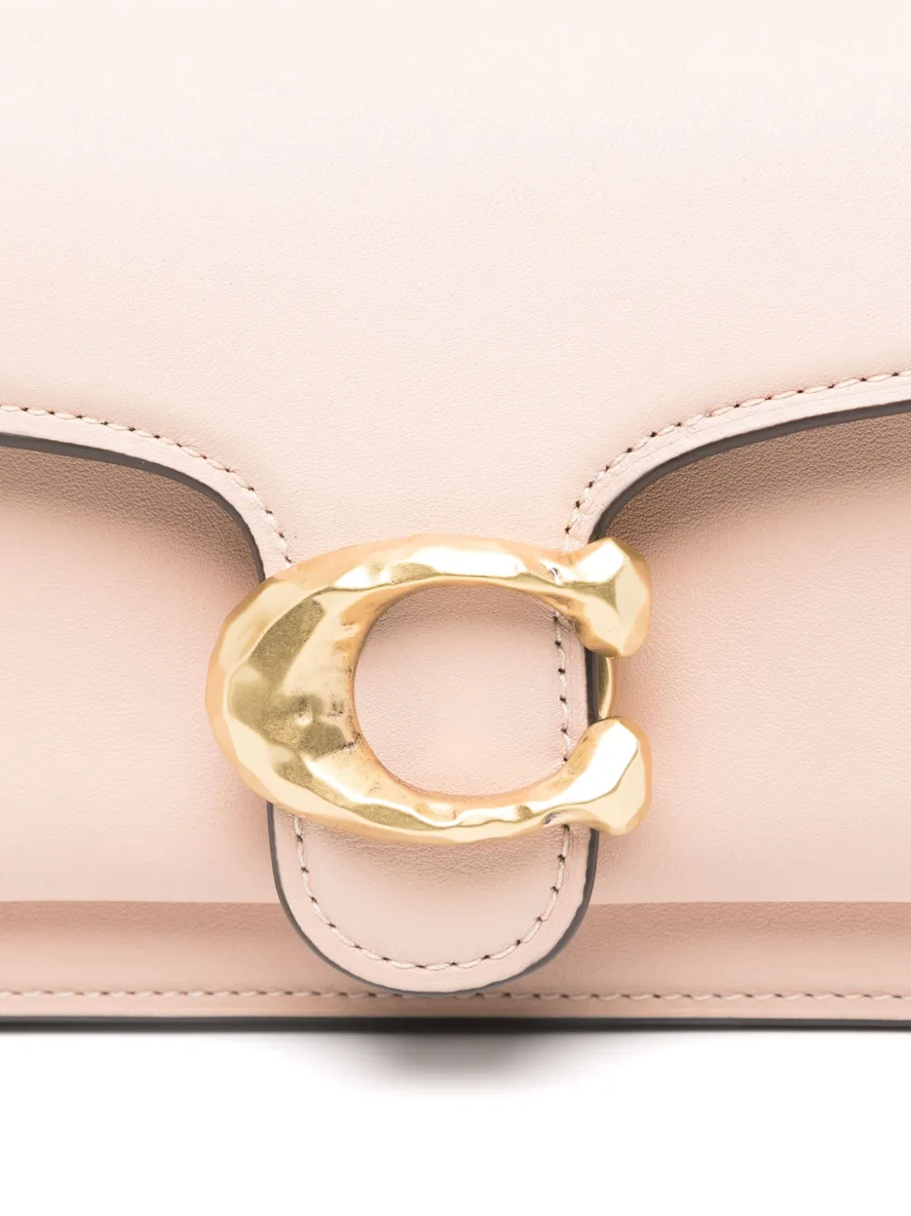 Coach Tabi leren schoudertas Beige
