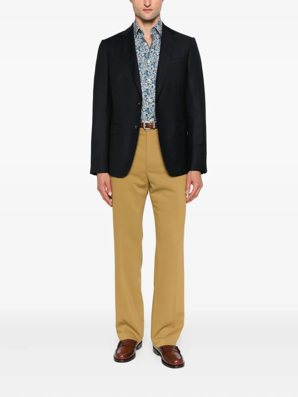 Paul Smith Overhemd met bloemenprint Blauw