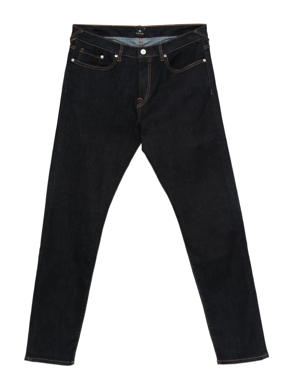 PS Paul Smith Jeans met logopatch Blauw