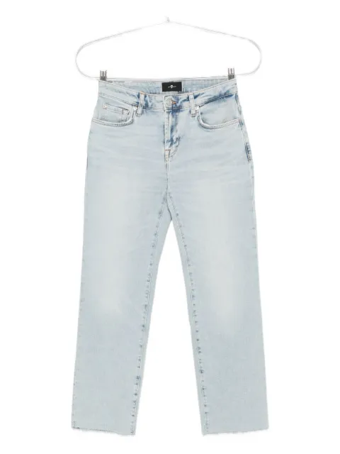 Seven raw-cut jeans