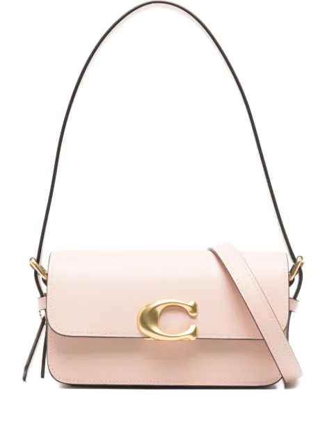 Coach Zoe clasp-detail leather shoulder bag