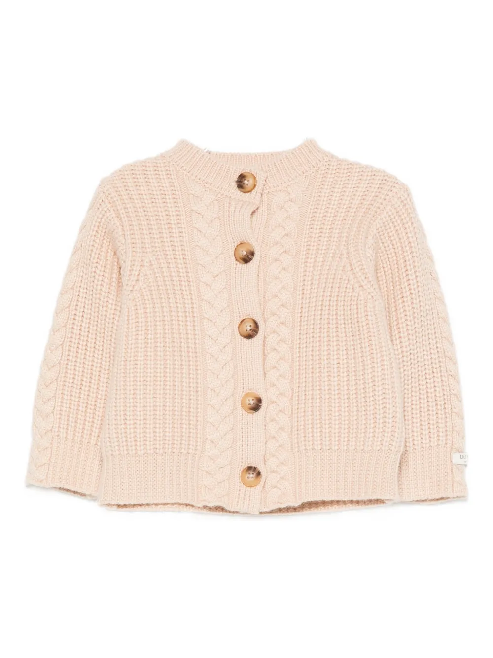 Donsje cable-knit button cardigan - Toni neutri