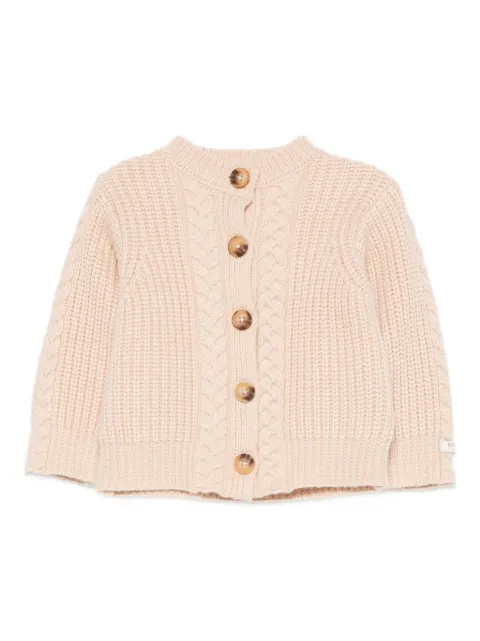 Donsje cardigan en maille torsadée