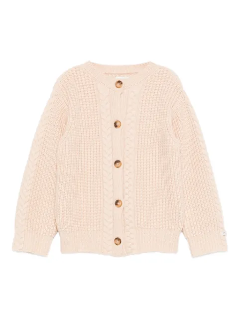 Donsje cable-knit button cardigan