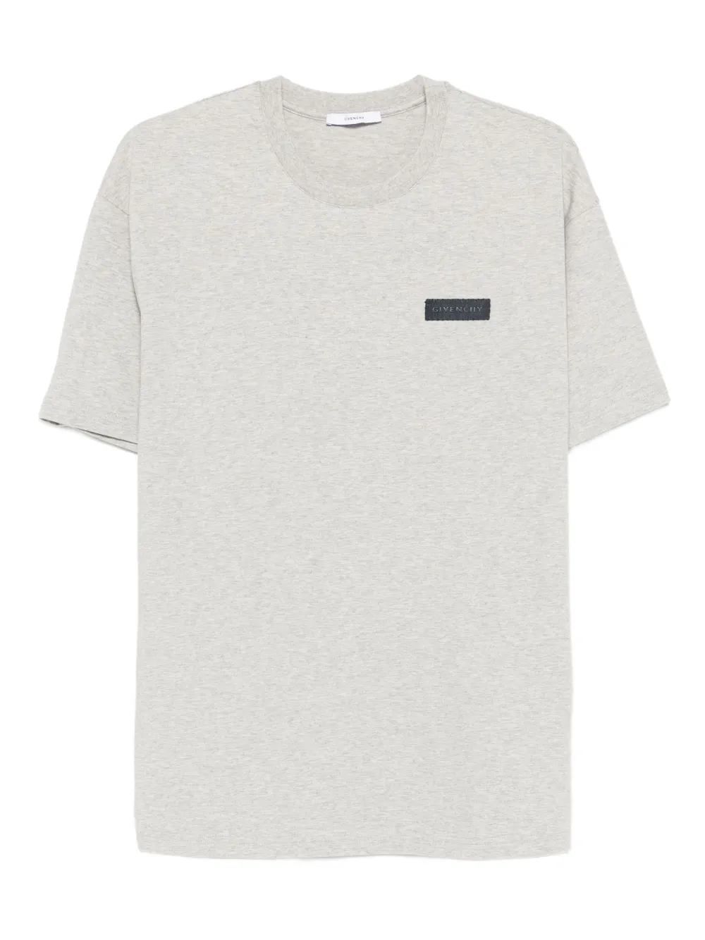 logo-plaque cotton t-shirt