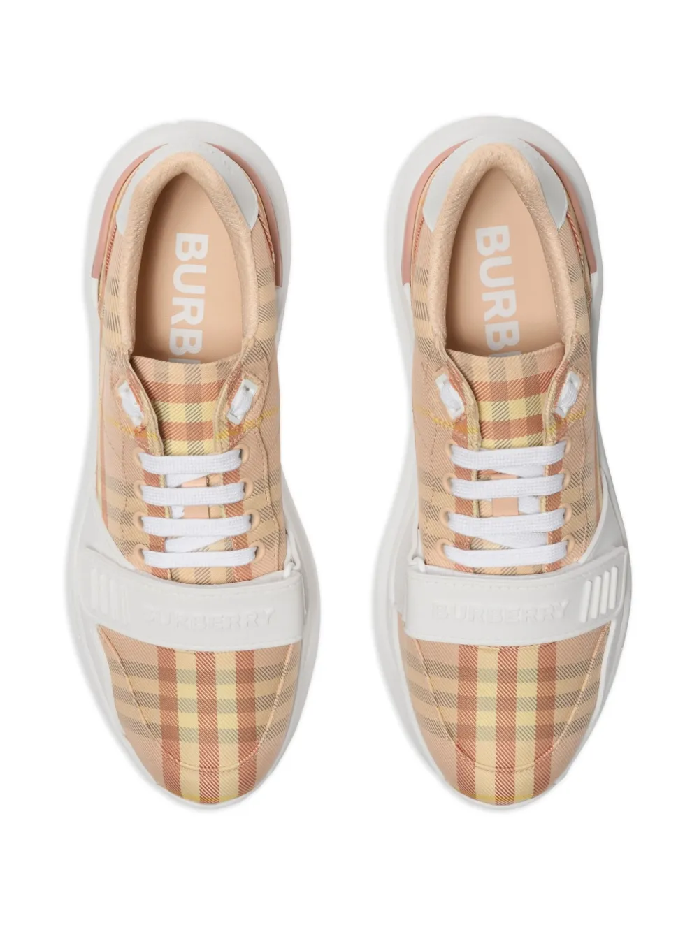 Burberry -check sneakers Neutrals