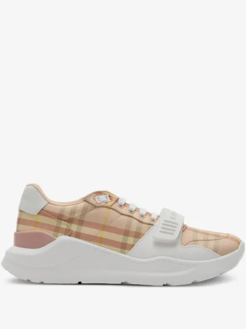 Burberry baskets à fermeture scratch