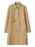 Burberry bonded cotton trench coat - Neutrals