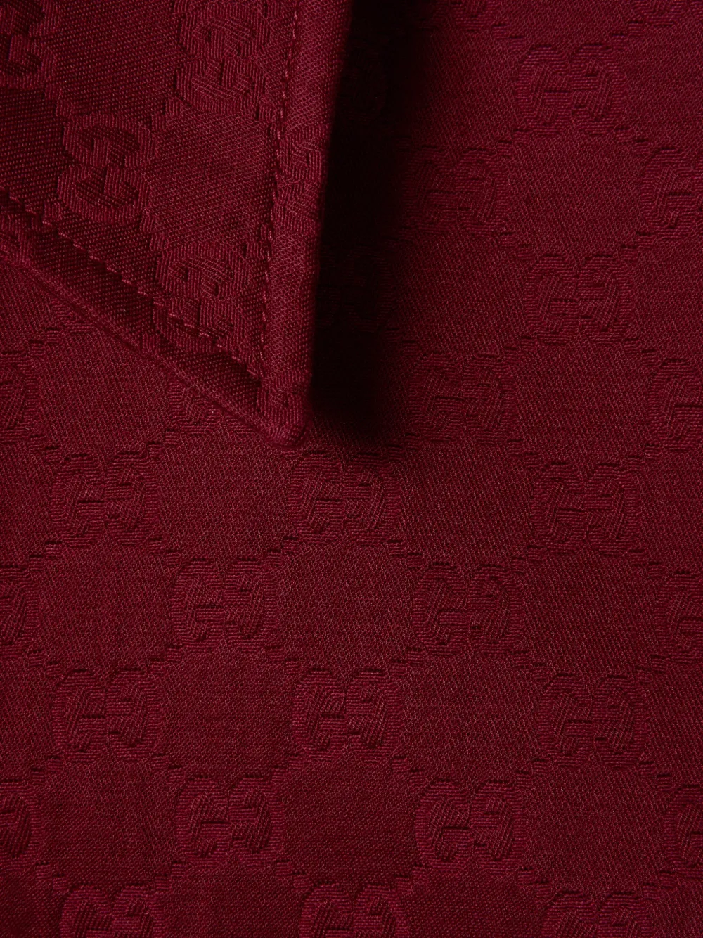Gucci monogram short-sleeve shirt Rood