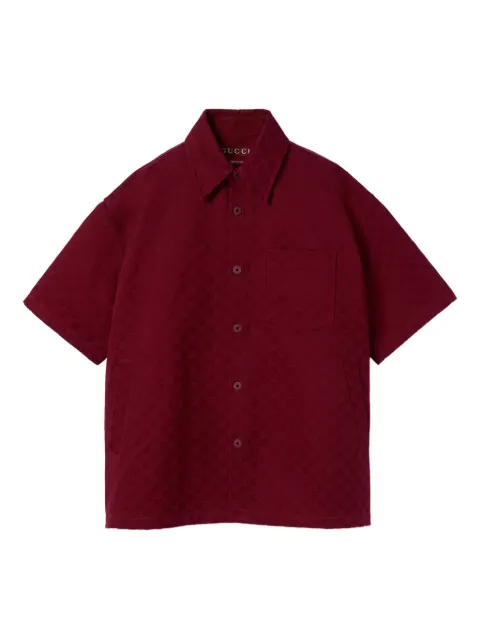 Gucci camisa con monograma